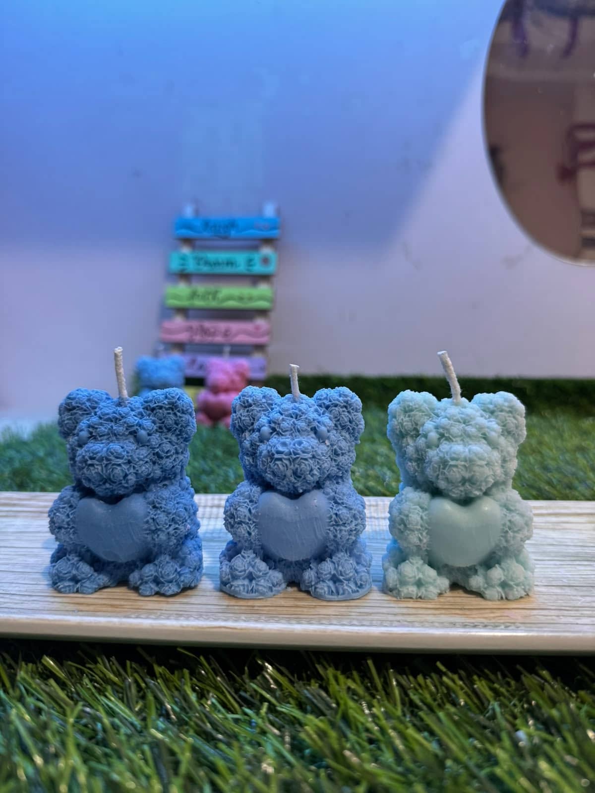 Teddy Bear Candle